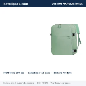 Travel Daypack with Large Capacity, Lightweight — Custom Logo & OEM