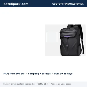 Business Backpack with Large Capacity, Sport Use, Outdoor Use — Custom Logo & OEM