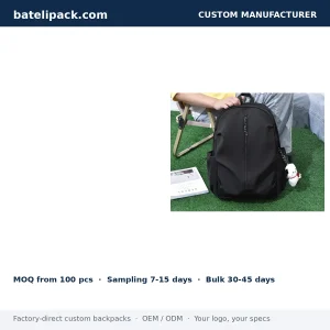 School Backpack with Large Capacity, Custom Logo — Custom Logo & OEM