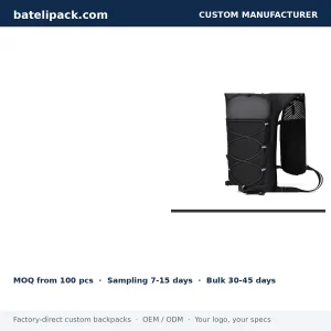 Outdoor Backpack with Water-Resistant — Custom Logo & OEM