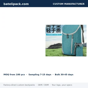 Travel Daypack with Large Capacity, Sport Use, Outdoor Use — Custom Logo & OEM