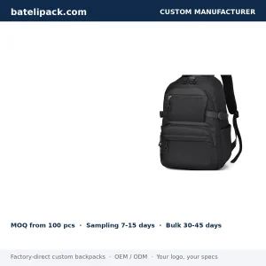 School Backpack with Large Capacity, Custom Logo — Custom Logo & OEM