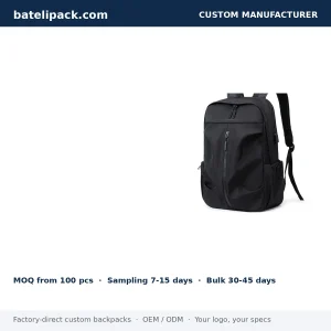 Travel Daypack with Lightweight, Sport Use — Custom Logo & OEM
