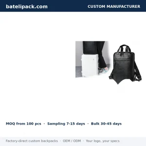 School Backpack with Large Capacity — Custom Logo & OEM