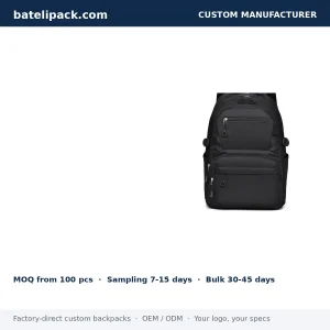 School Backpack with Large Capacity — Custom Logo & OEM