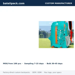 Outdoor Backpack with Large Capacity, Custom Logo — Custom Logo & OEM
