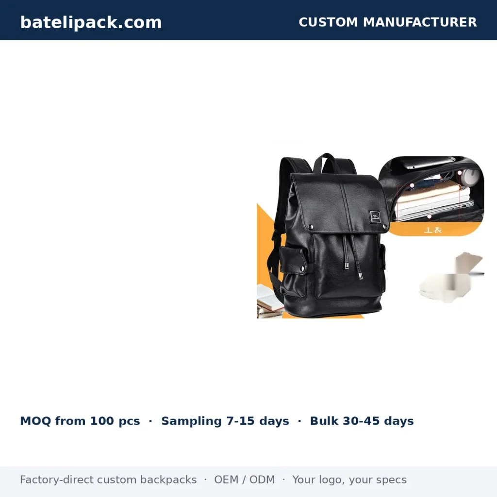 Travel Daypack with Large Capacity — Custom Logo & OEM