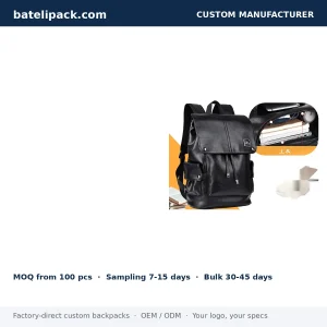Travel Daypack with Large Capacity — Custom Logo & OEM