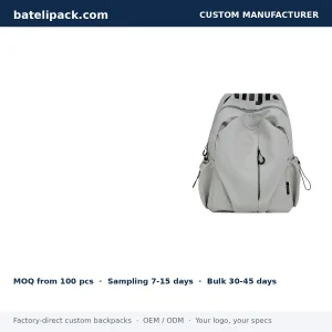 School Backpack with Large Capacity, Lightweight, Sport Use — Custom Logo & OEM