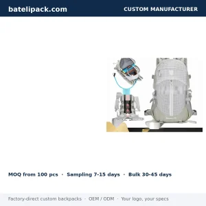 Travel Daypack with Sport Use, Outdoor Use — Custom Logo & OEM