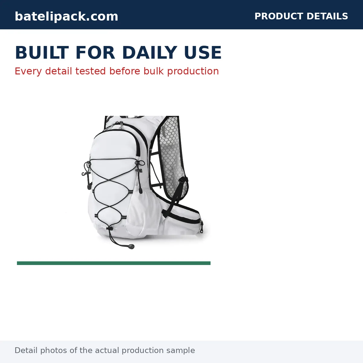 Travel Daypack with Large Capacity, Lightweight — Custom Logo & OEM