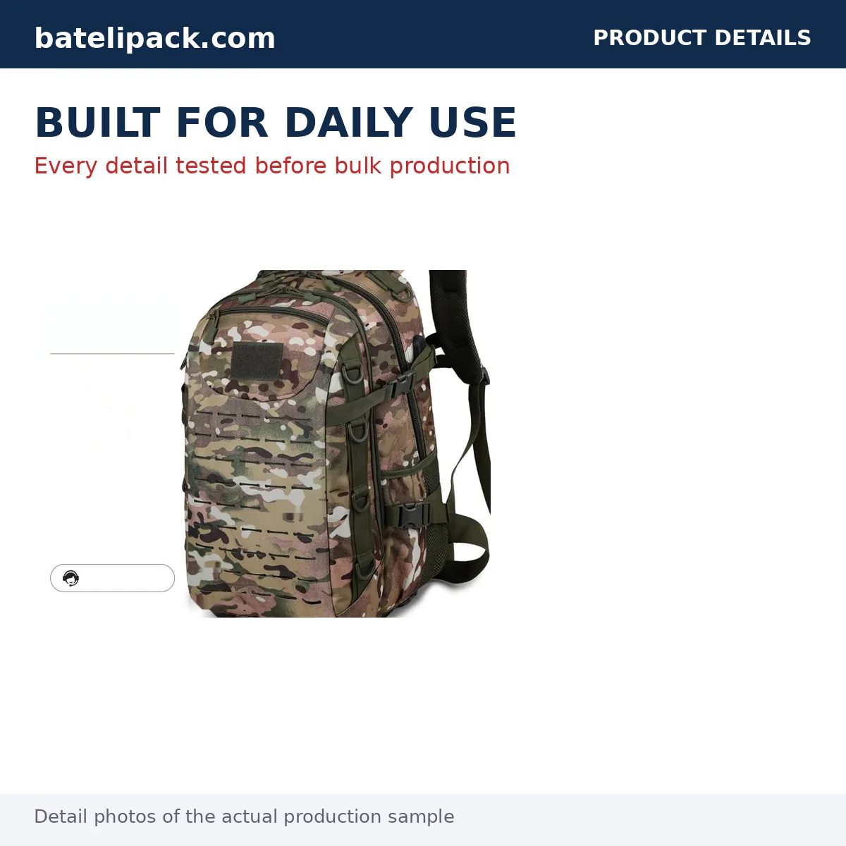 Business Backpack with Water-Resistant, Outdoor Use — Custom Logo & OEM
