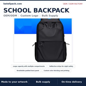 School Backpack — Style 001
