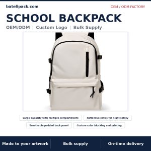 School Backpack — Style 004
