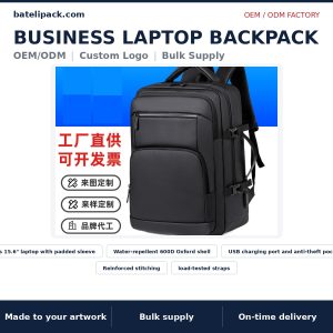Business Laptop Backpack — Style 015