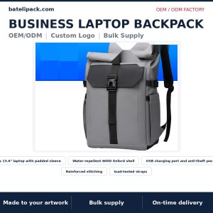Business Laptop Backpack — Style 023