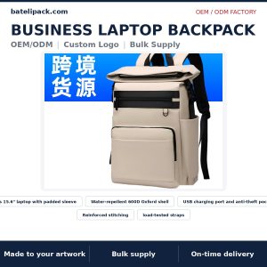 Business Laptop Backpack — Style 024
