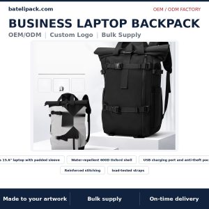 Business Laptop Backpack — Style 026