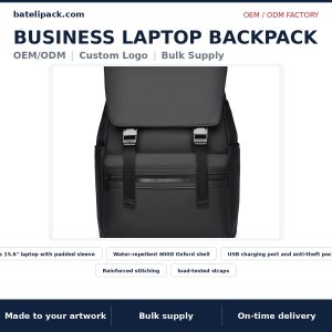Business Laptop Backpack — Style 028