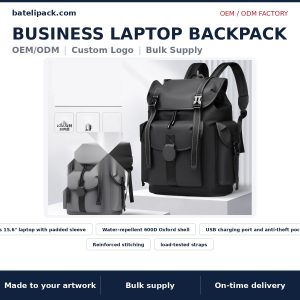 Business Laptop Backpack — Style 029