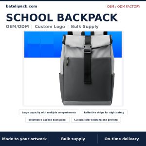 School Backpack — Style 030